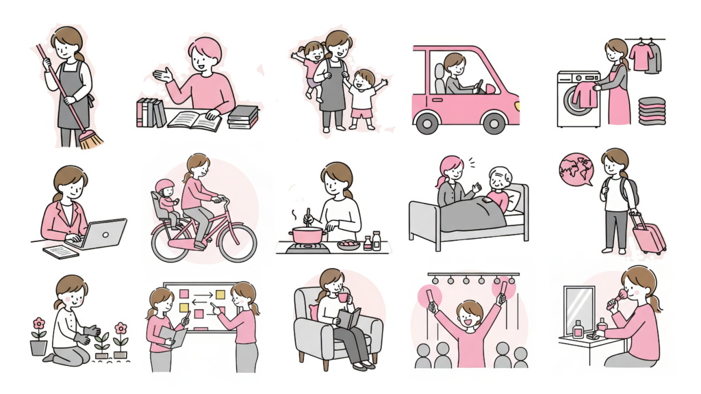 理想的な女性のライフスタイルは健康あってのこと。